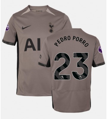 Tottenham Hotspur Pedro Porro #23 Tercera Equipación 2023-24 Manga Corta